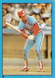 1982 Topps Baseball Stickers     095      Sixto Lezcano